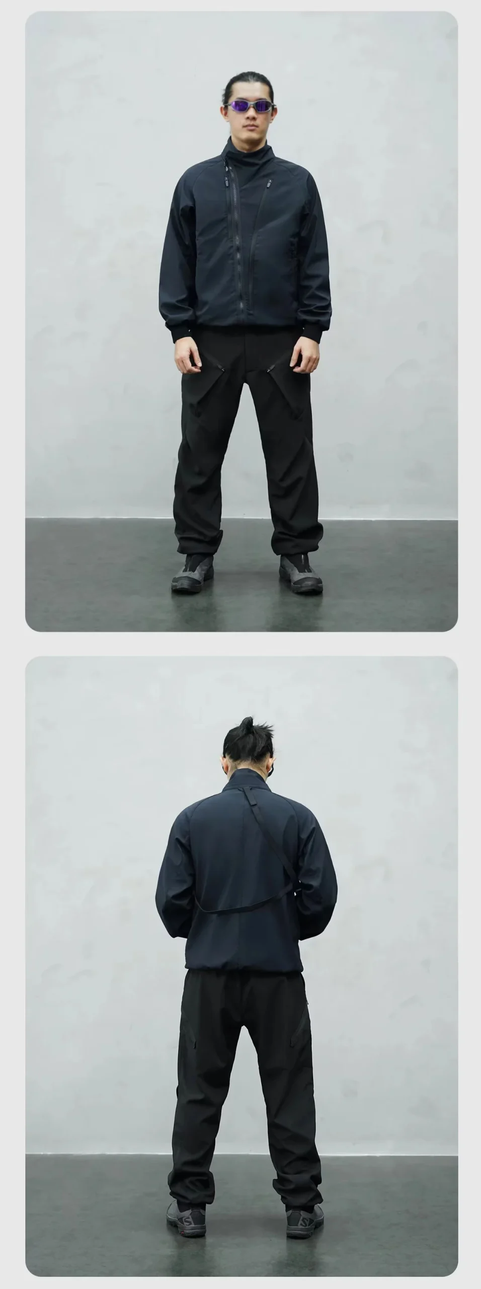 Nosucism 25aw MA-1 3L windstopper soft shell jacket tecsys molle system techwear - 10 10 10 scaled