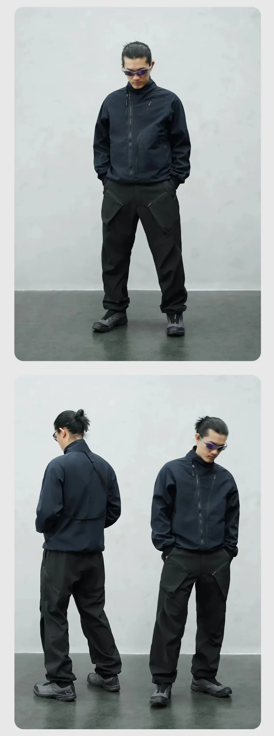 Nosucism 25aw MA-1 3L windstopper soft shell jacket tecsys molle system techwear - 11 11 10 scaled