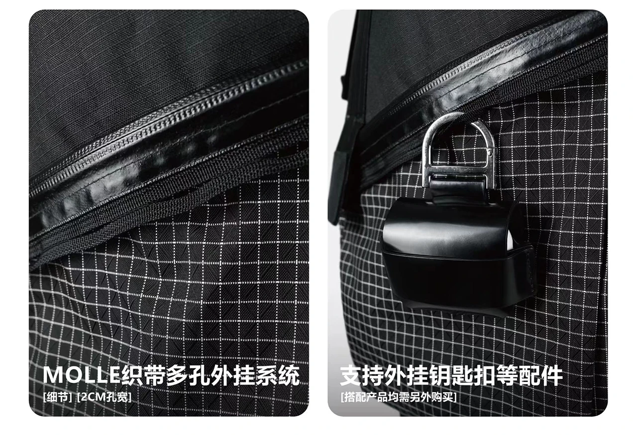 Reindee Lusion 26SS Functional Layered Structure Six-Pocket PantsExtention Apron techwear accessories edc carrier - 16 16 1