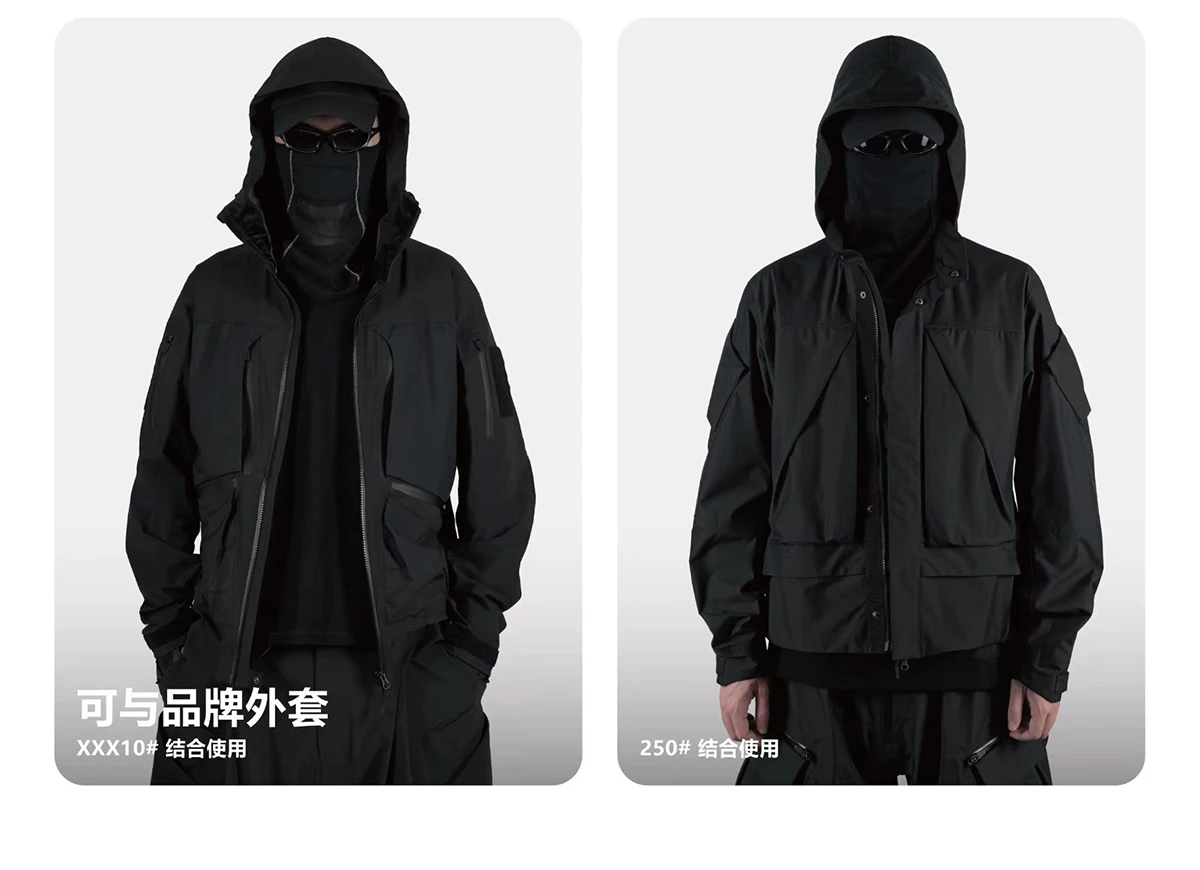 Reindee lusion 26ss UPF50+ Sunscreen Outdoor Snud toray active skin material techwear accessories - 20 20 1