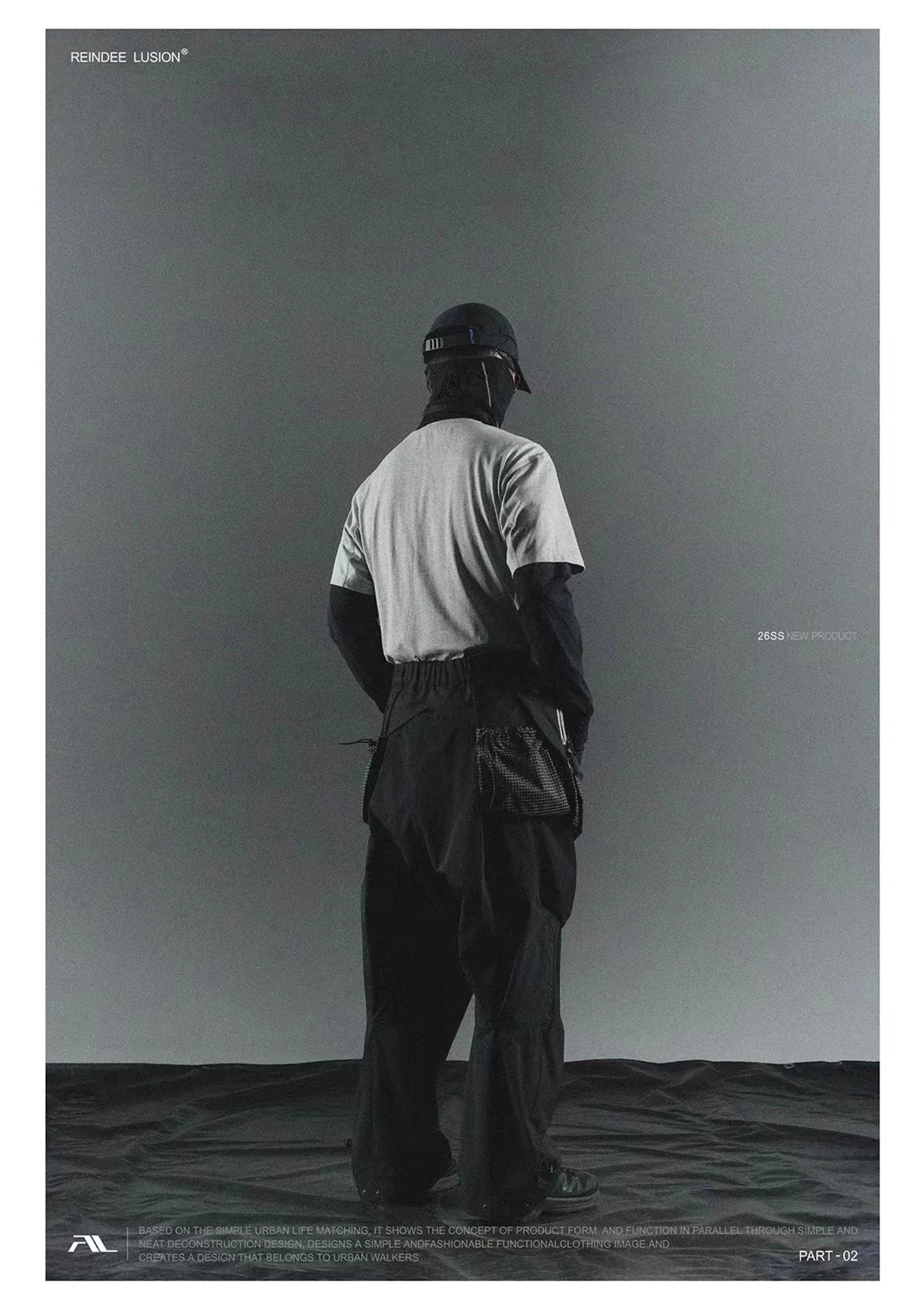 Reindee Lusion 26SS Functional Layered Structure Six-Pocket PantsExtention Apron techwear accessories edc carrier - 22 22