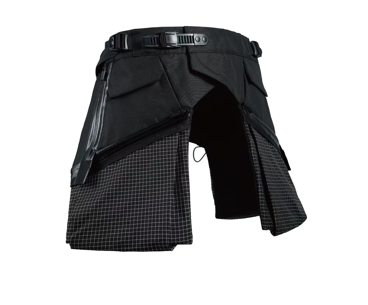 Reindee Lusion 26SS Functional Layered Structure Six-Pocket PantsExtention Apron techwear accessories edc carrier - 27 27