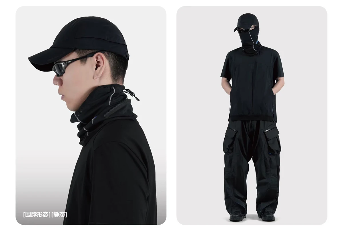 Reindee lusion 26ss UPF50+ Sunscreen Outdoor Snud toray active skin material techwear accessories - 9 9 7