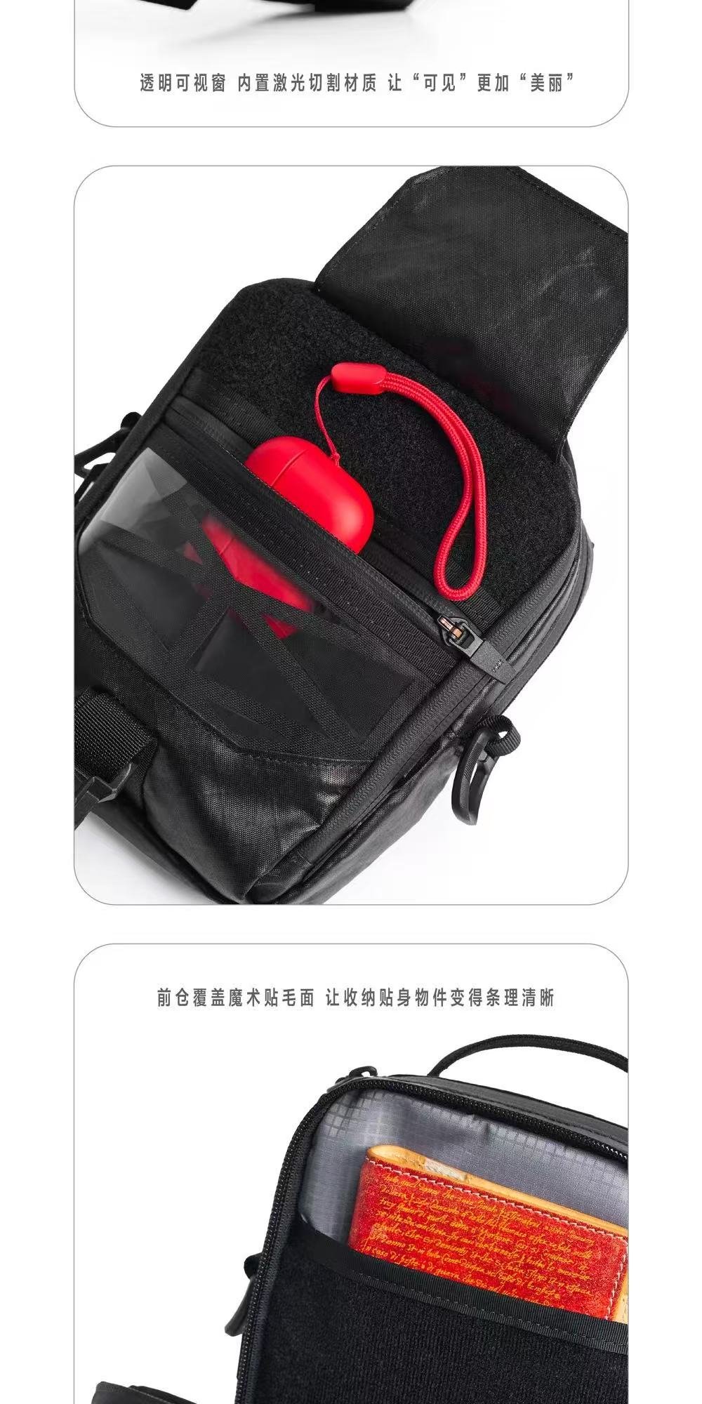 FOXBAT 26ss function EDC lightweight sidebag techwear 12 11