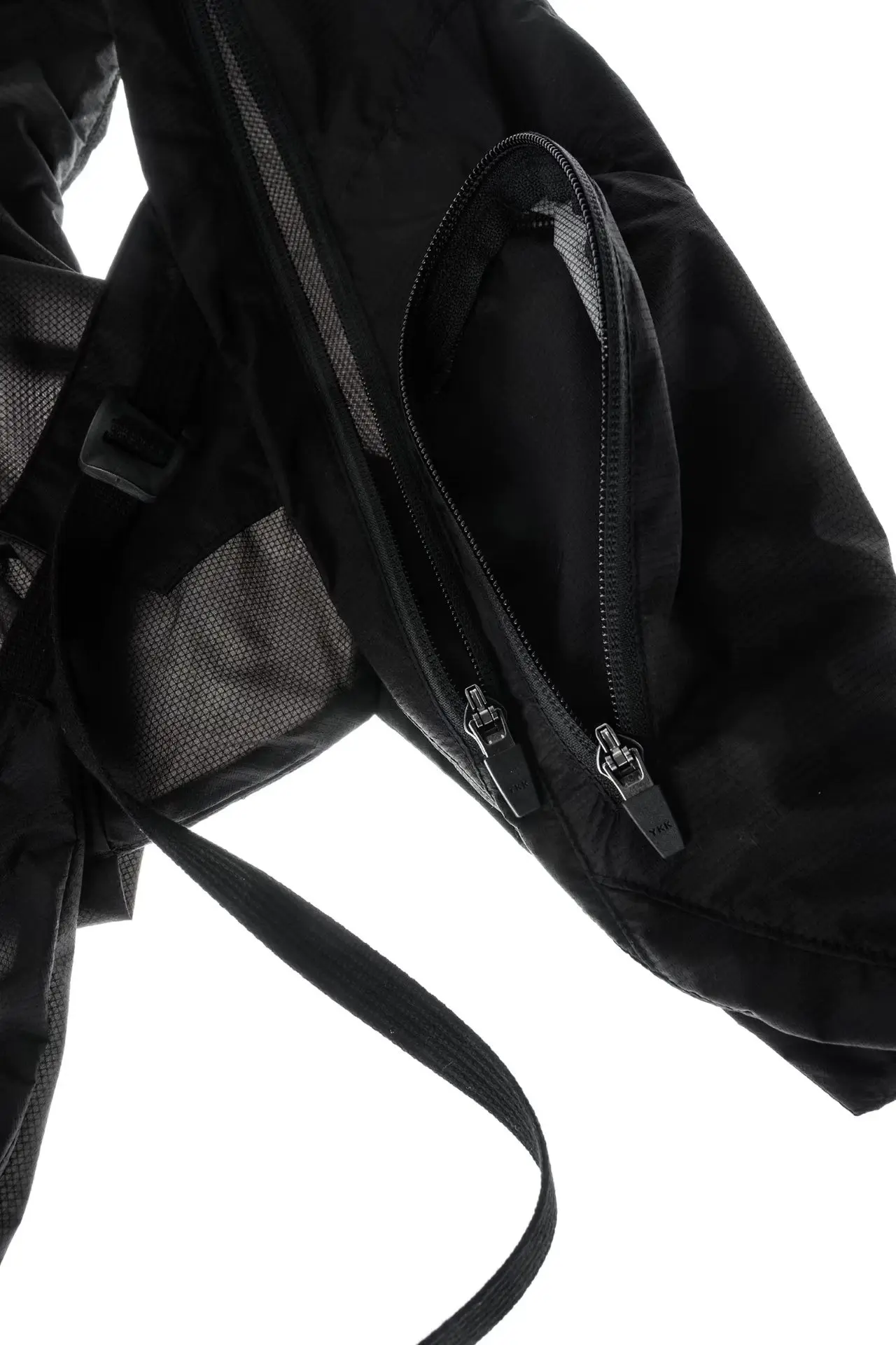 Inconstant 26ss Assymmetric arc shape wrap around bag half-body vest techwear accessories - 7 7 4