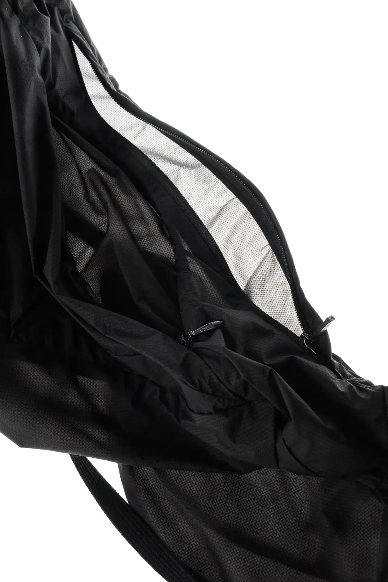 Inconstant 26ss Assymmetric arc shape wrap around bag half-body vest techwear accessories - 8 8 4