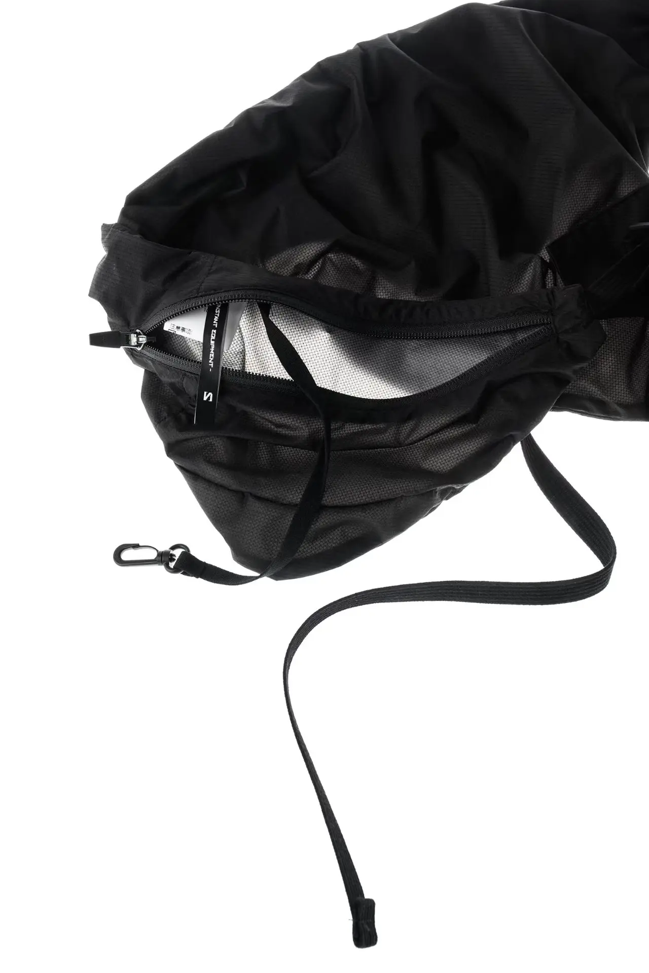 Inconstant 26ss Assymmetric arc shape wrap around bag half-body vest techwear accessories - 9 9 3