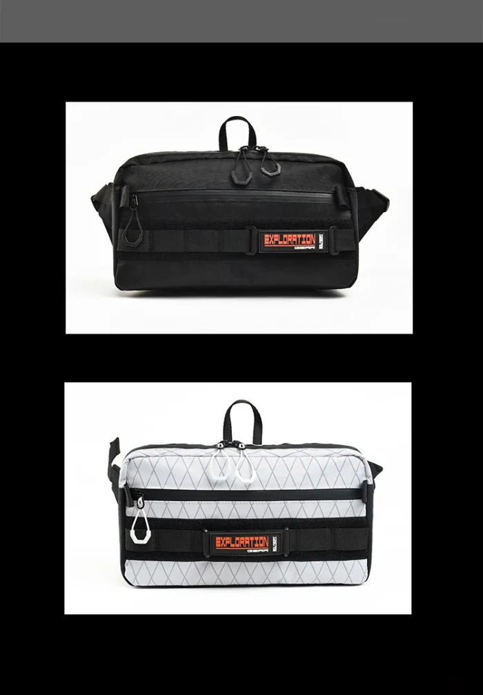 Bolt boat EDC 005 Functional single shoulder messenger bag edc carrier xpac material molle webbing techwear 2