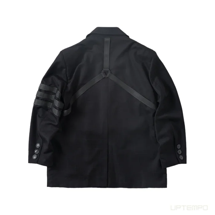 Enshadower Tactical suit jacket multiple pockets arm molle webbing techwear aesthetic ninjawear techninja warcore 3