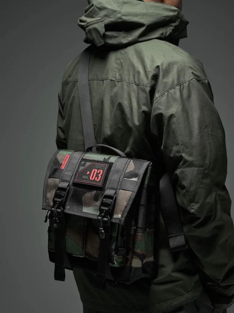 Foxbat 22FW LEG 05 Functional messenger bag fidlock v buckle xpac material side molle webbing edc 4