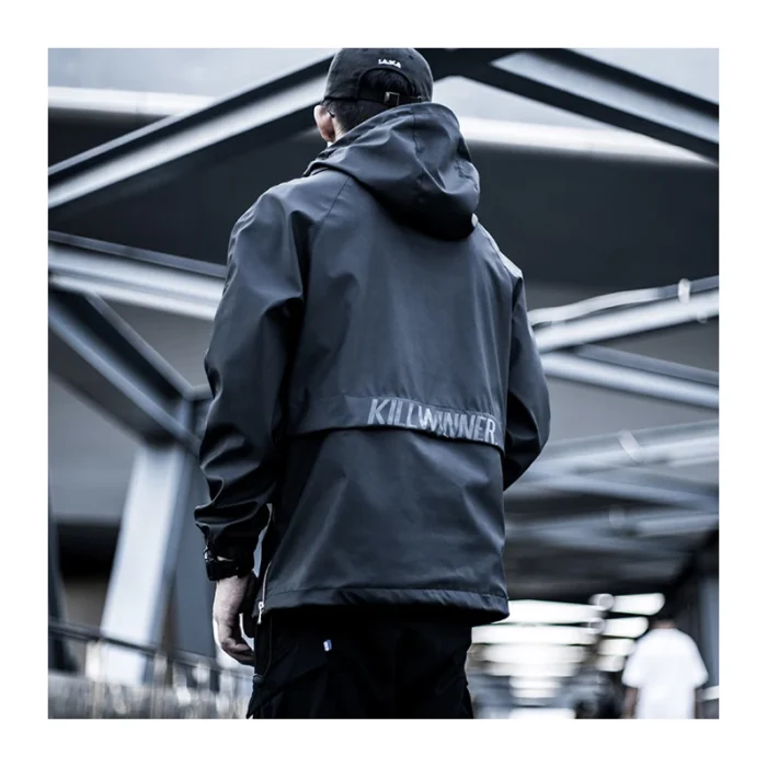 Killwinner anorak hooded light jacket streetwear techwear aesthetic 1
