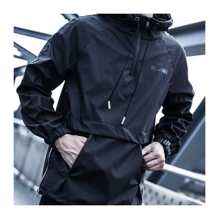 Killwinner anorak hooded light jacket streetwear techwear aesthetic