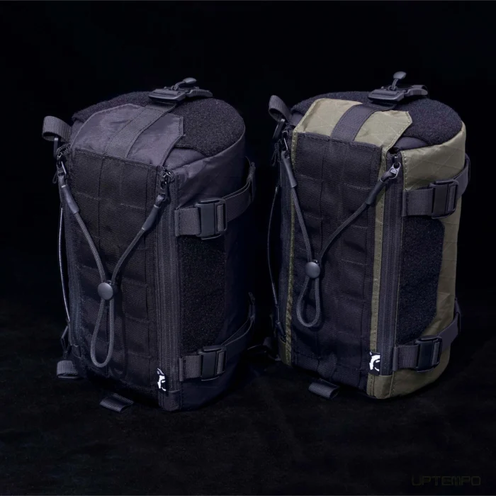 Overclock roam 23ss MP 01A Cylindrical tool bag xpac cd nylon materials molle patch pads techwear 3 scaled