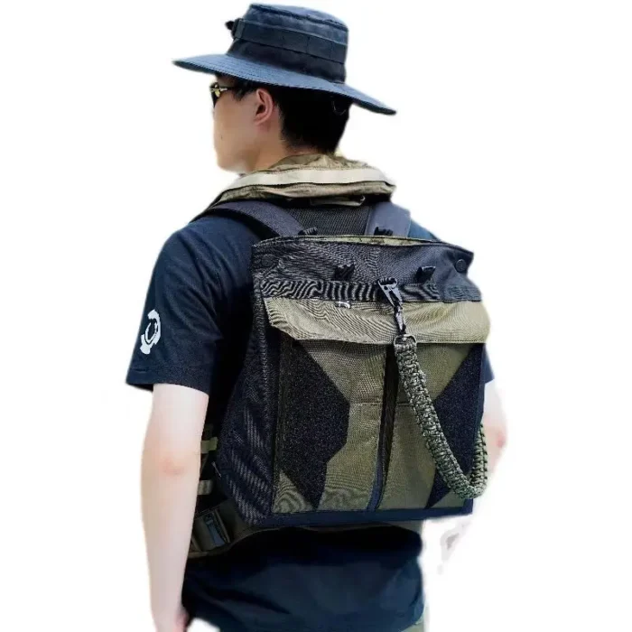 Overclock roam 23ss xxl o4 Functional tote bag backpack xpac cd materials magnetic closure techwear accessories 4