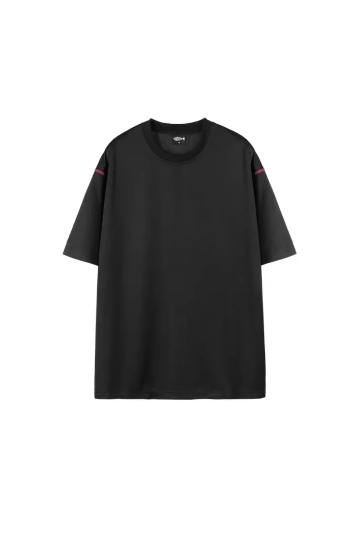 QIUDYU 23SS Z01 Round neck quick dry t shirt textured cotton wool material techwear aesthetic casual