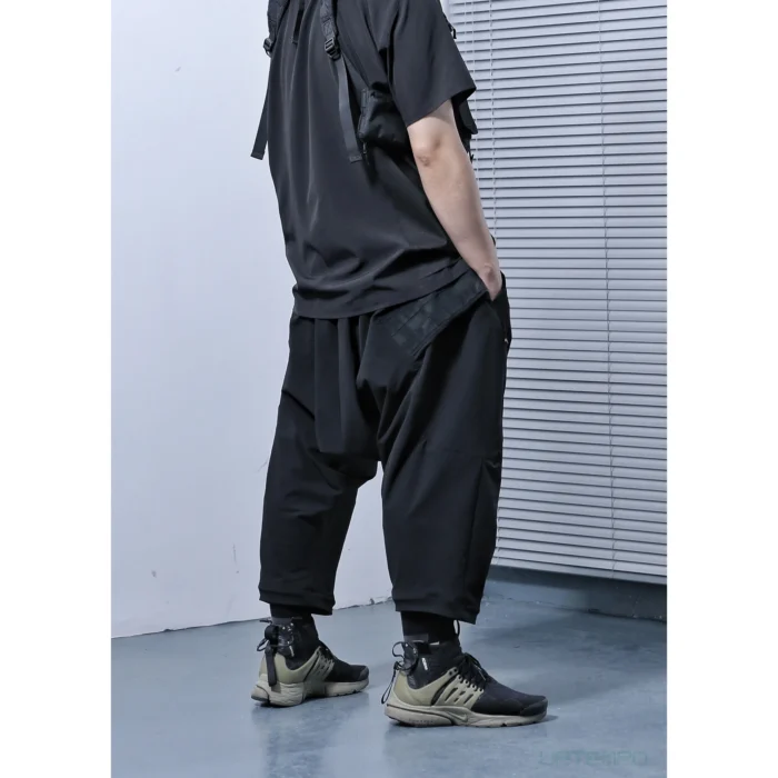 Reindee Lusion 21 ss 2 in 1 Molle system low crotch samurai pants techwear water repellent 8