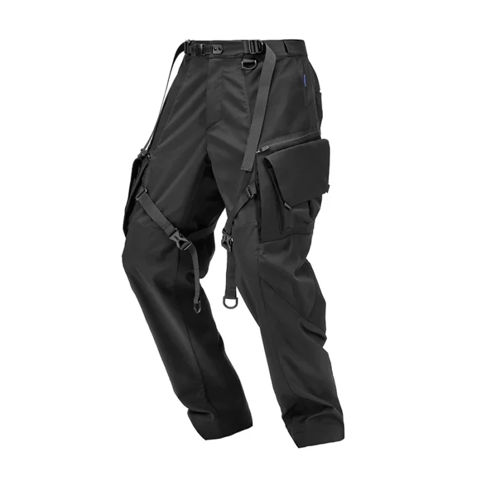 Reindee Lusion 22AW Outdoor adjustable waterproof cargo pants removable straps techwear warcore gorpcore 4