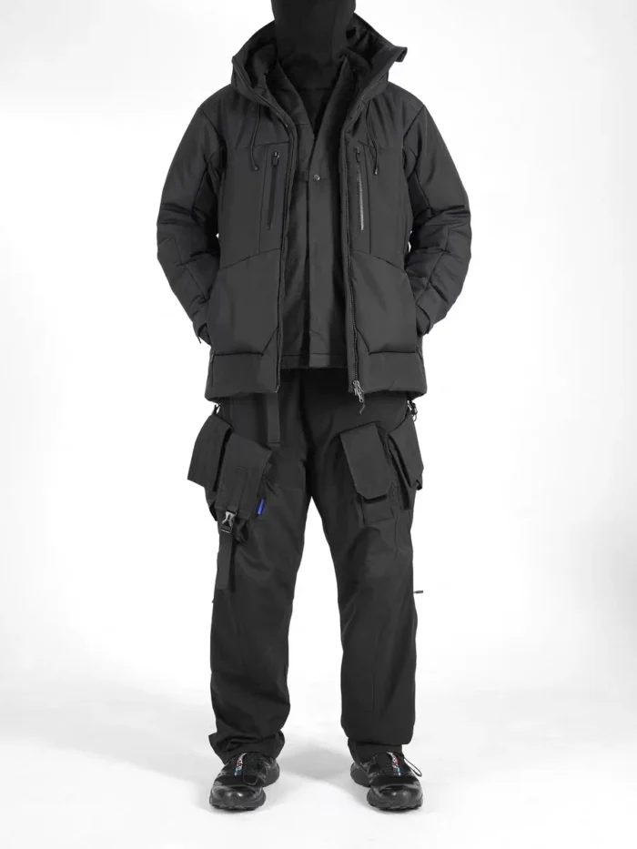 Reindee Lusion 23aw P03 multi combination pioneer design pants integrated waist bag techwear gorpcore 2