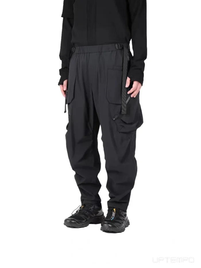 Reindee Lusion 23aw double ribbon waist cargo pants multipocket dwr coating breathable quick drying techwear gorpcore 1
