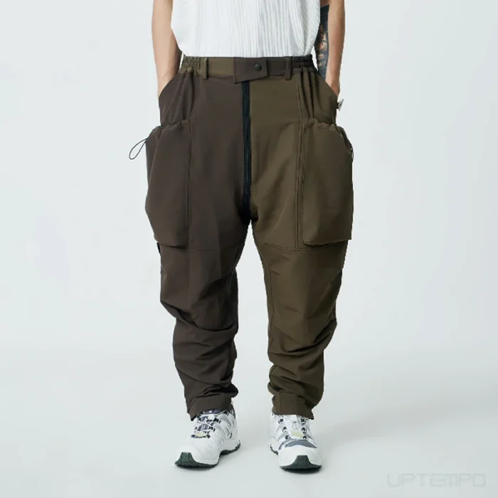 Symbiotic Efffect Multi form spliced zipper stitching slacks cargo pants techwear streetwear gorpcore japanese style 2