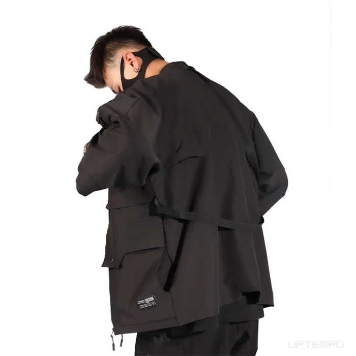 Whyworks 22ss Functional kimono jacket fidlock snap magnetic buckle carrying system dwr coating techwear japanese style 3