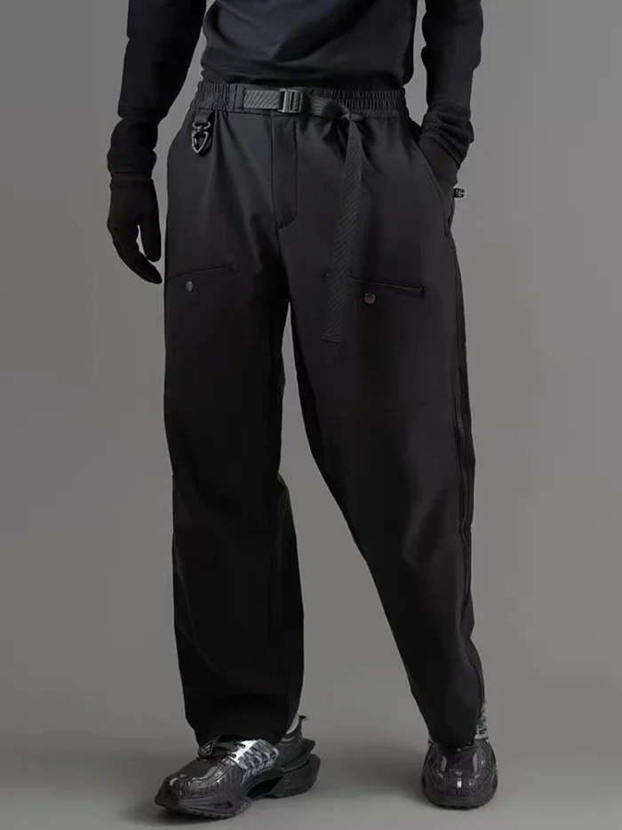 Whyworks 23aw Built in belt pants dwr multiple pockets side zippers techwear gorpcore aesthetic 1