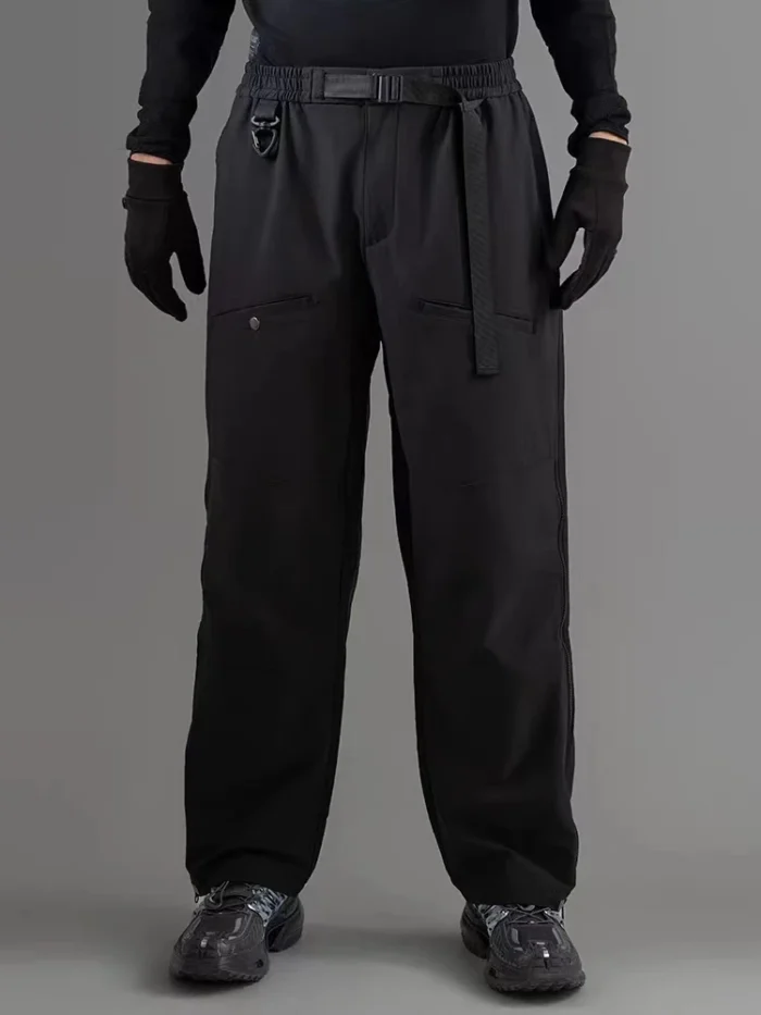 Whyworks 23aw Built in belt pants dwr multiple pockets side zippers techwear gorpcore aesthetic