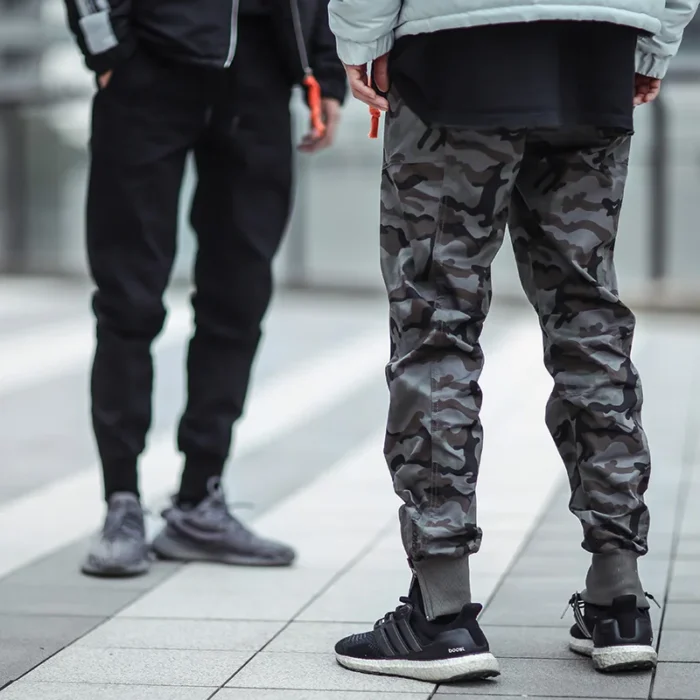 ESDR Cotton joggers pants with drawstring Streetwear EDR 0102 3