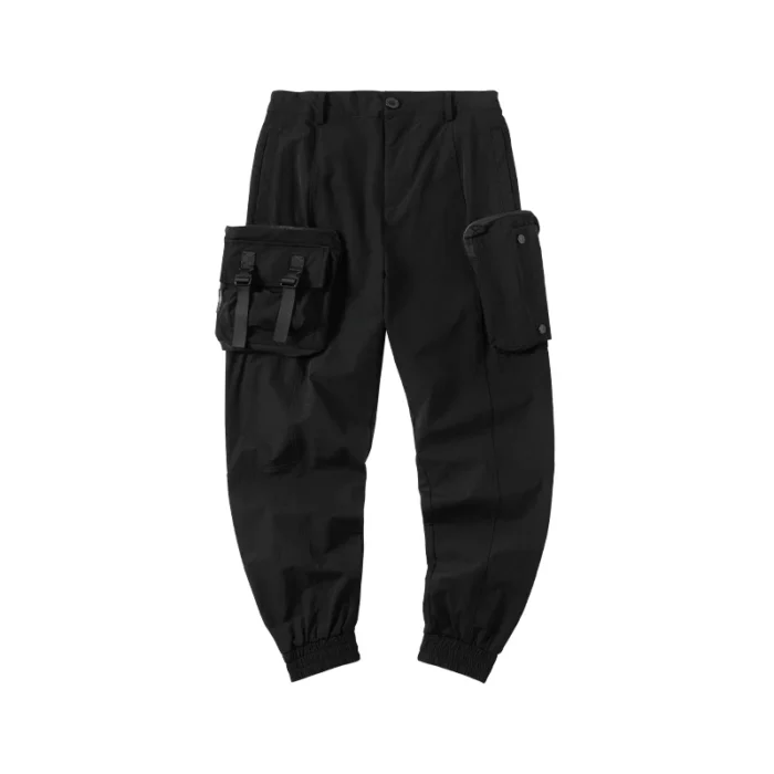 Enshadower detachable leg bag pants loose nylon techwear streetwear ninjawear 4