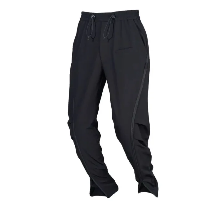 Nosucism 23aw Side zippered soft shell pants adjustable waist and shape dwr coating techwear gorpcore 9