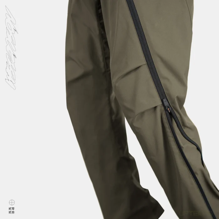 Nosucism 23ss Side zipper vertical cut 2 0 pioneer pants solotex material rubberband waist dwr techwear 3