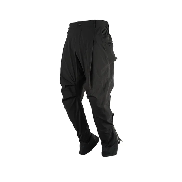 Nosucism IINTRMISSIONN 21aw Nylon daoist style pants water repellent techwear dystopian japanese 5