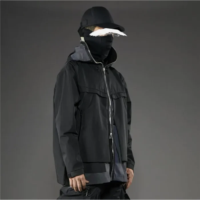 Pupil travel PT 908 Reflective jacket hidden molle functional coat techwear ninjawear darkwear streetwear 2