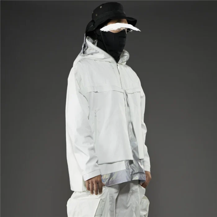 Pupil travel PT 908 Reflective jacket hidden molle functional coat techwear ninjawear darkwear streetwear 3