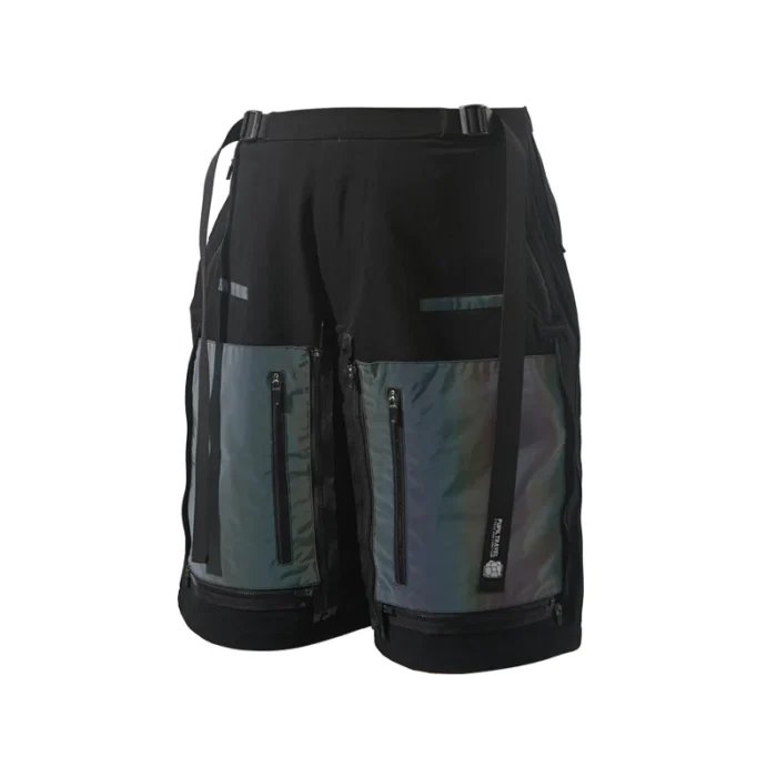 Pupil travel men shorts 1911 detachable reflective pockets techwear streetwear futuristic