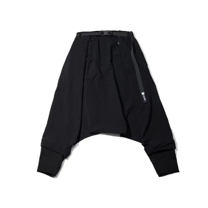 Pupil travel samurai harem pants transformable into shorts techwear streetwear japanese style futuristic 3