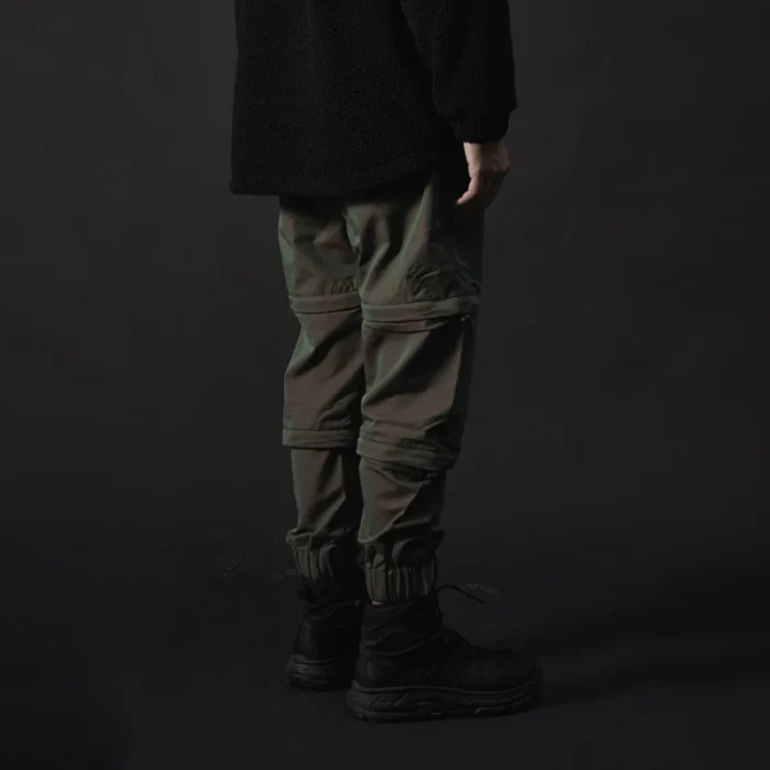 Pupil travel transformable 3in1 tactical pants shorts joggers cargo pants techwear streetwear harajuku 1