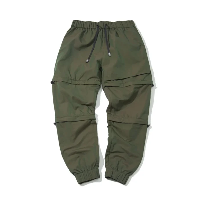 Pupil travel transformable 3in1 tactical pants shorts joggers cargo pants techwear streetwear harajuku 3