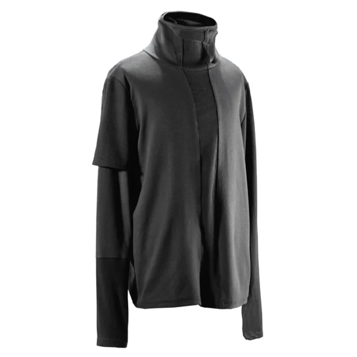 Reindee lusion deconstructed high collar t turtleneck therma insulation techwear darkwear ninjawear streetwear 5