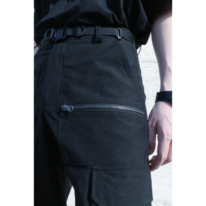 SIlenstorm Cargo pants nylon spandex material joggers molle pad multiple pockets techwear aesthetic warcore 3