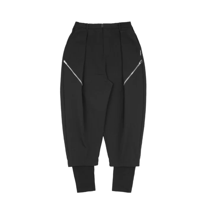 Silenstorm 21aw drop crotch pants adjustable length nylon techwear ninjawear techninja streetwear 4 scaled