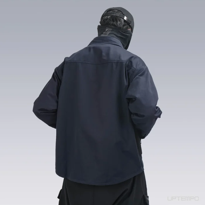 Silenstorm 22ss two colour long sleeve work shirt multiple pockets cotton techwear aesthetic streetwear warcore 3