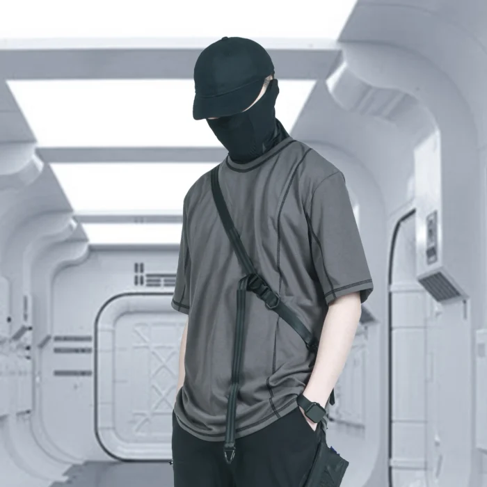 Silenstorm Cotton t shirt techwear darkwear streetwear aesthetic scaled