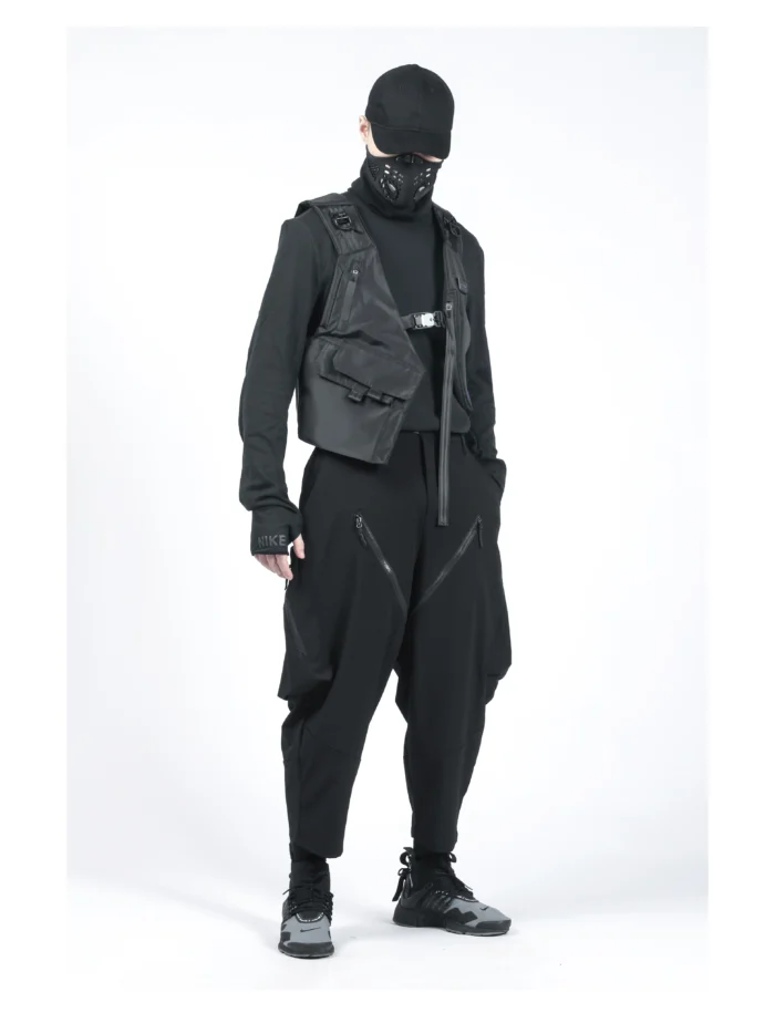 Silenstorm samurai pants trousers techwear ninjawear futuristic streetwear japanese style 1 scaled