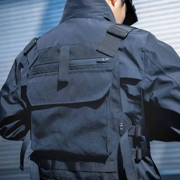 Tactical vest techwear accesories ninja wear darkwear EDR 0116