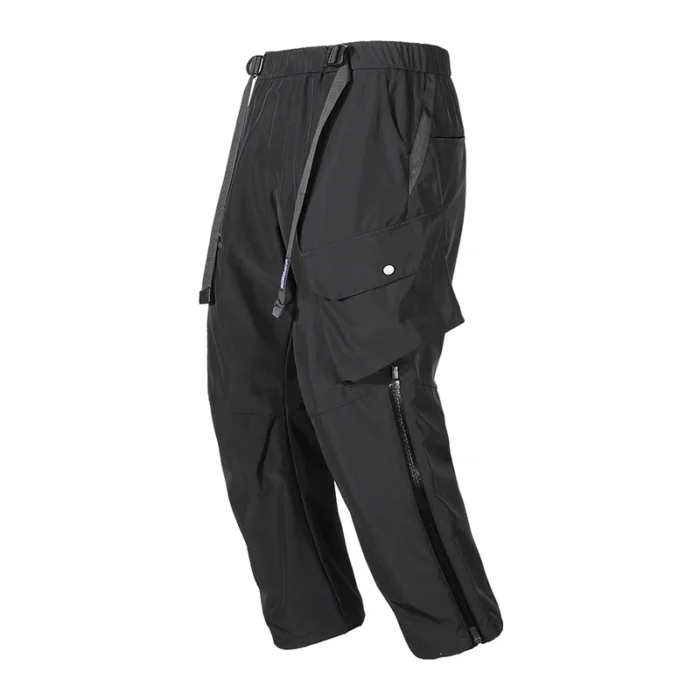 Whyworks 22aw Light waterproof side zipper cargo pants waist adjustment multiple pockets techwear warcore gorpcore 4