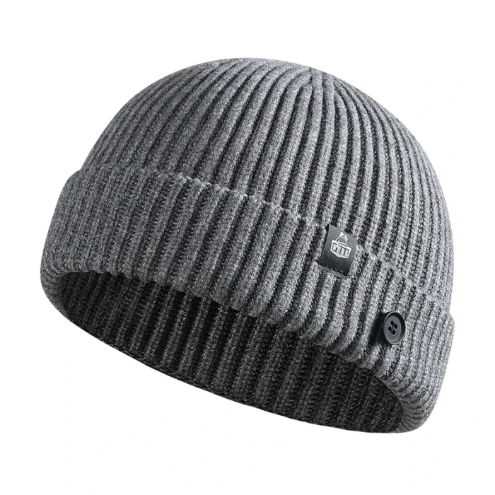 Whyworks 22aw Wool knitting beanie hat mask hook button techwear aesthetic streetwear casual 4