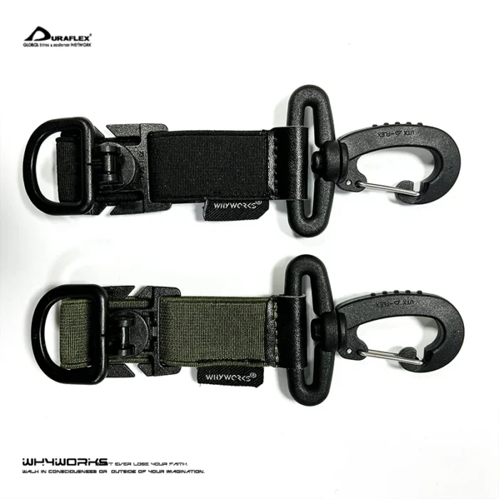 Whyworks 23ss Key holder molle duraflex buckle hook techwear outdoor accessories 1
