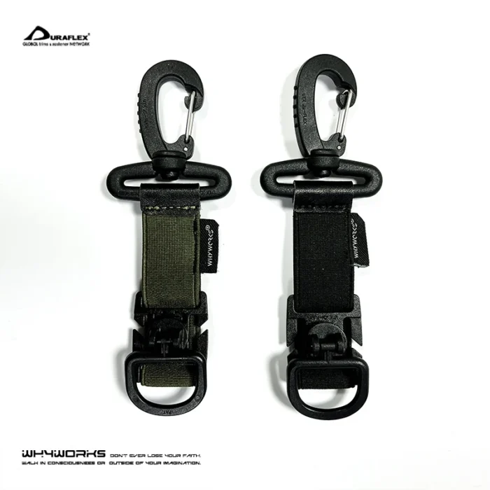 Whyworks 23ss Key holder molle duraflex buckle hook techwear outdoor accessories