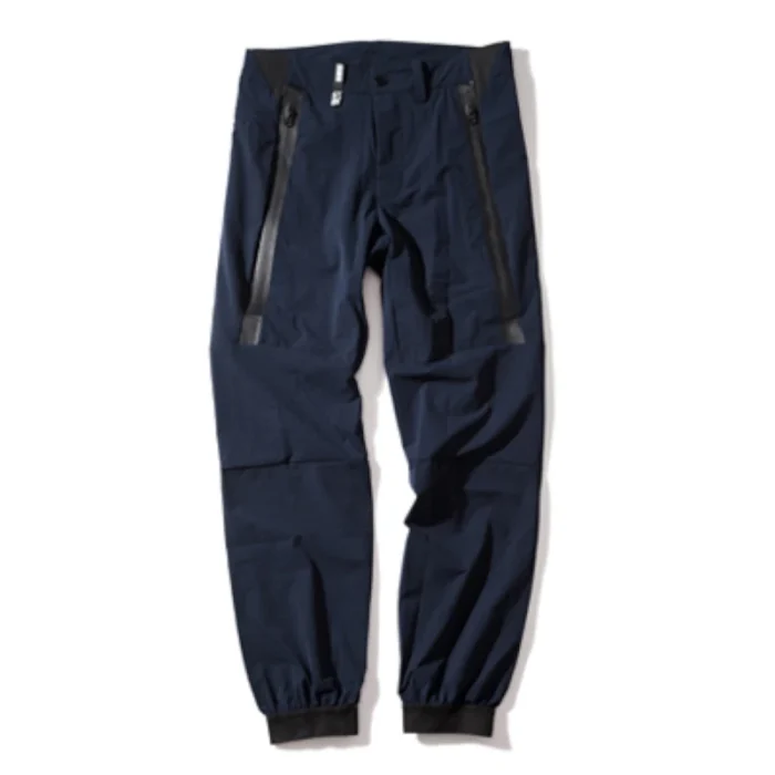 pupil travel jogging pants quick drying thin Navy blue techwear streetwear 1